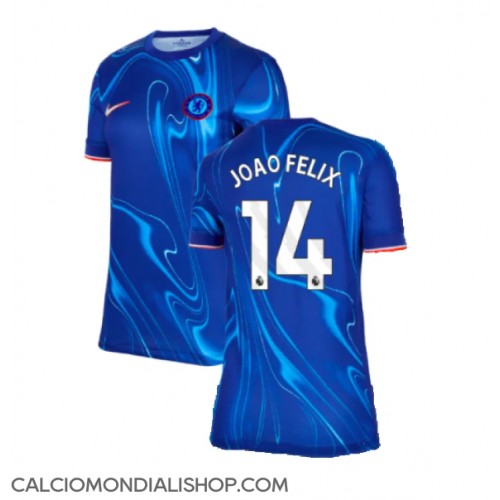 Maglie da calcio Chelsea Joao Felix #14 Prima Maglia Femminile 2024-25 Manica Corta